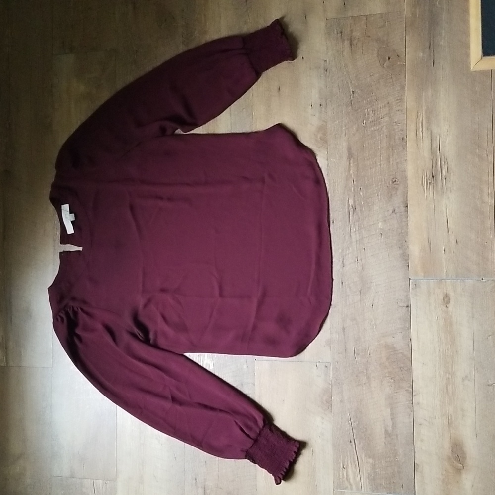 Maroon Blouse